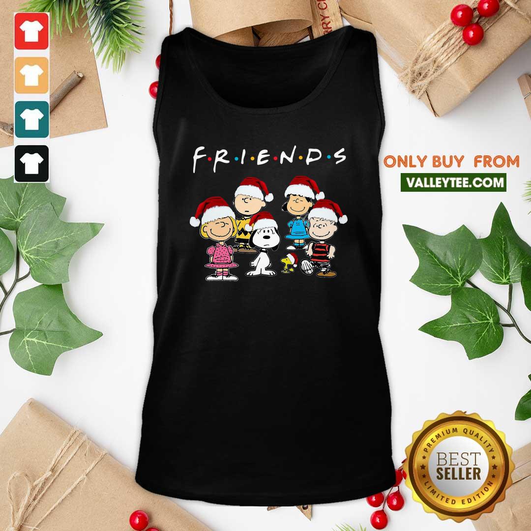 Perfect The Peanuts Hat Santa Friend Christmas Shirt