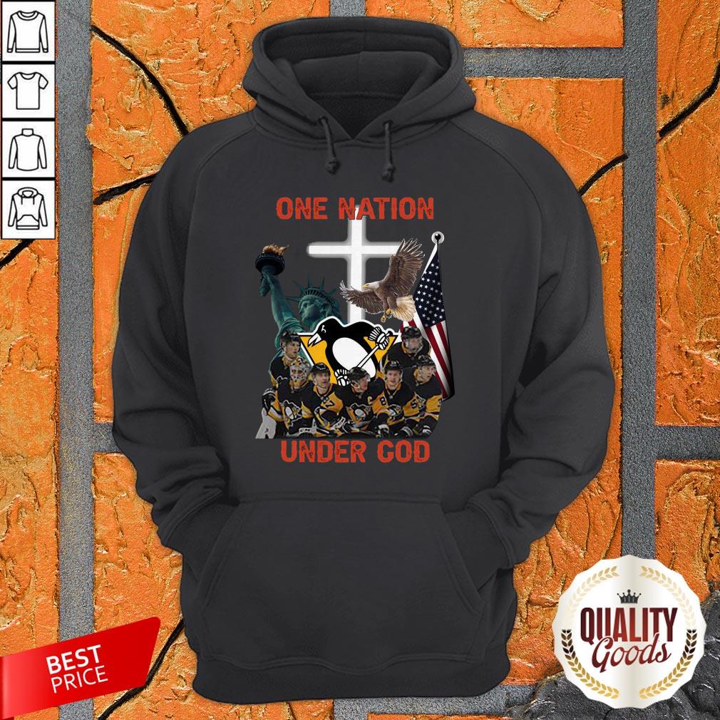 Pittsburgh Penguins One Nation Under God Shirt