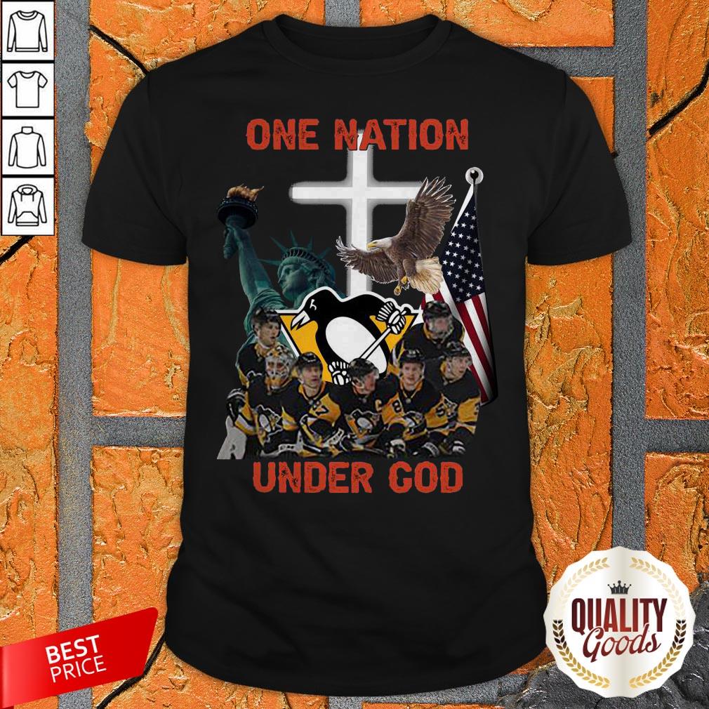 Pittsburgh Penguins One Nation Under God Shirt
