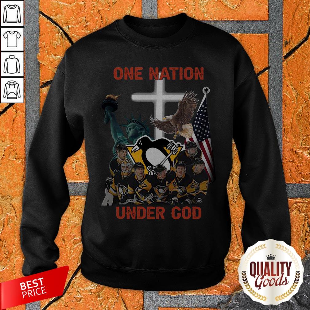 Pittsburgh Penguins One Nation Under God Shirt