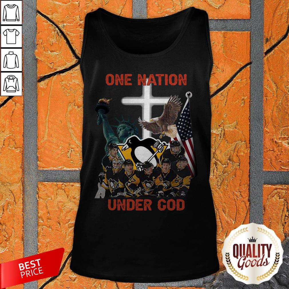 Pittsburgh Penguins One Nation Under God Shirt