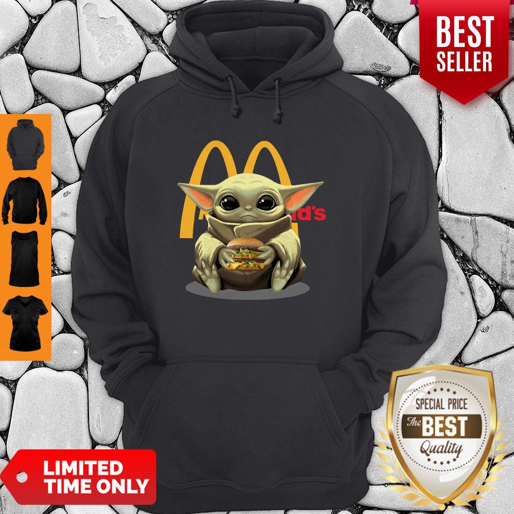 Premium Baby Yoda Hug McDonald’s Shirt