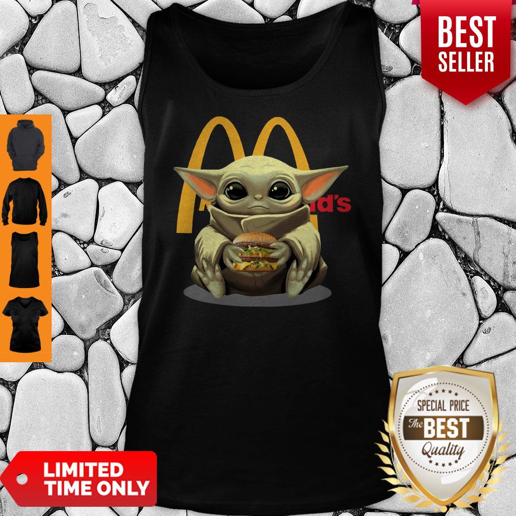 Premium Baby Yoda Hug McDonald’s Shirt