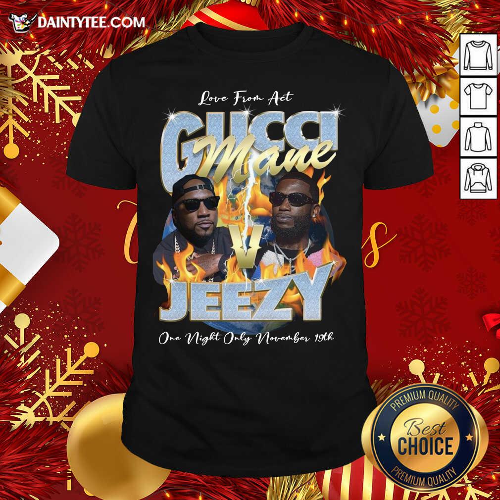 Premium Gucci Mane Verzuz Jeezy Shirt