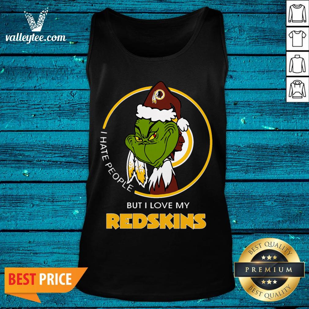 Premium I Hate People But I Love My Redskins Shirt