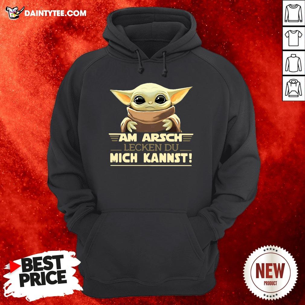 Premium Nice Baby Yodda Am Arsch Lecken Du Mich Kannst T-Shirt