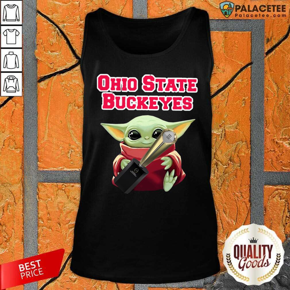 Pretty Baby Yoda Ohio State Buckeyes Shirt