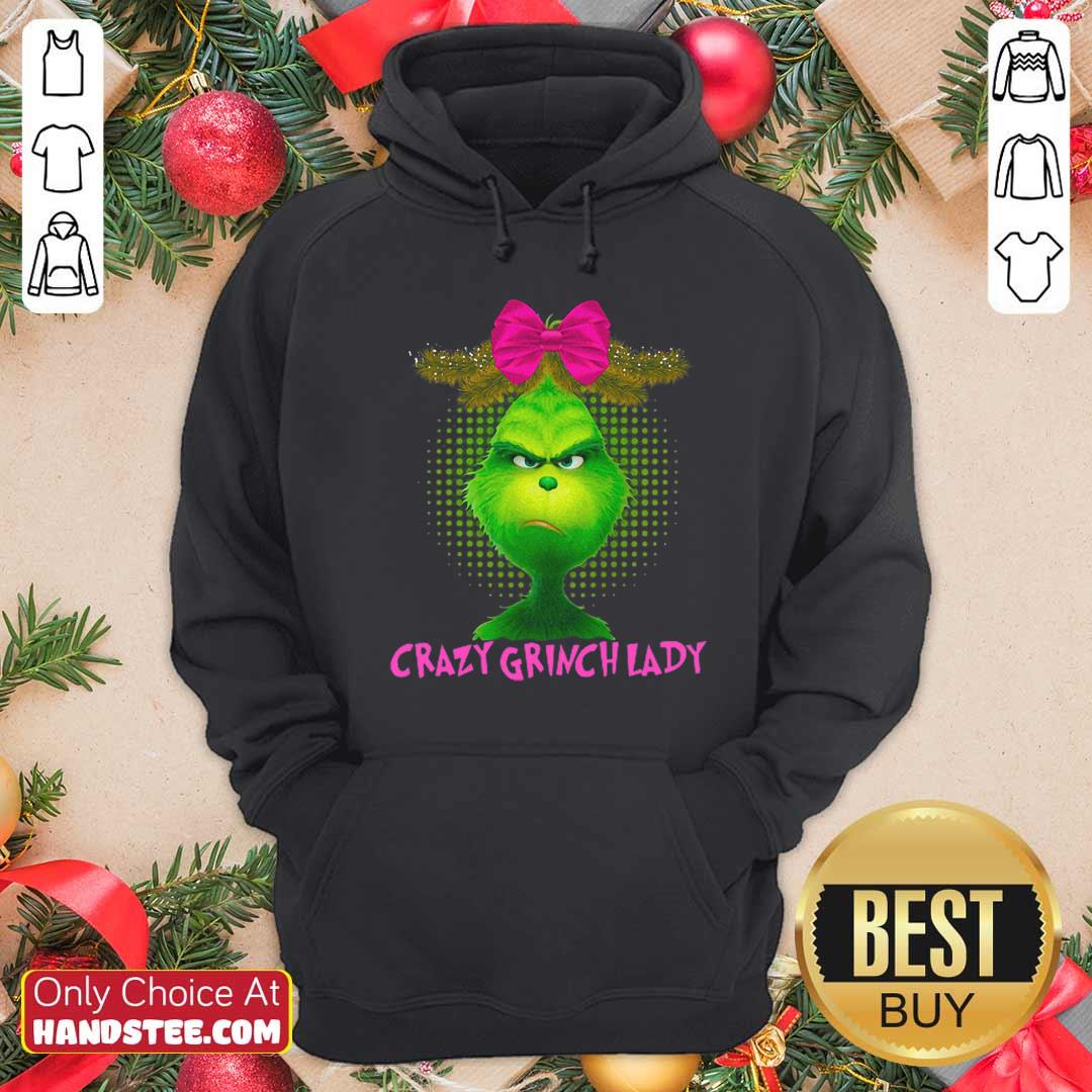 Pretty Crazy Grinch Lady Shirt