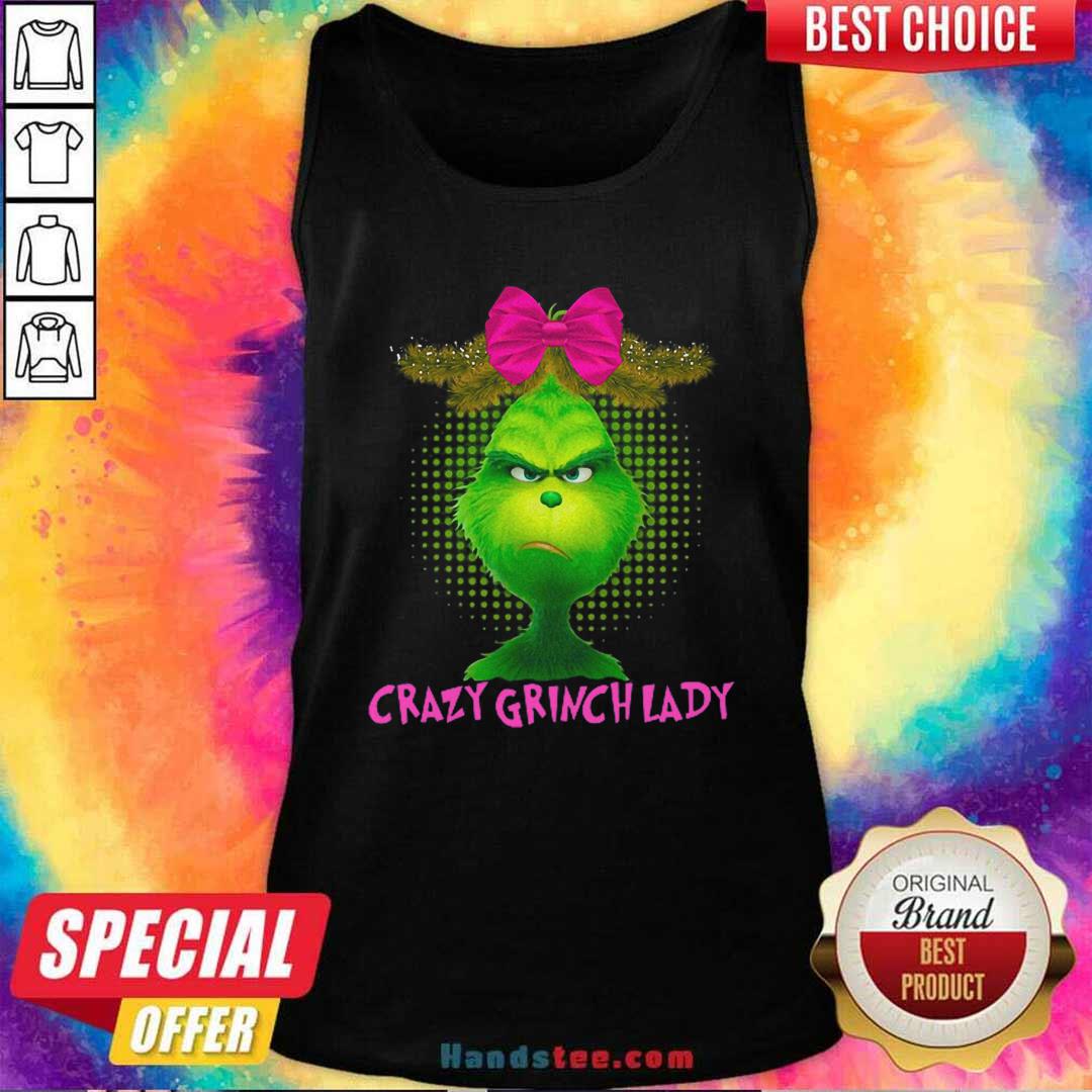 Pretty Crazy Grinch Lady Shirt