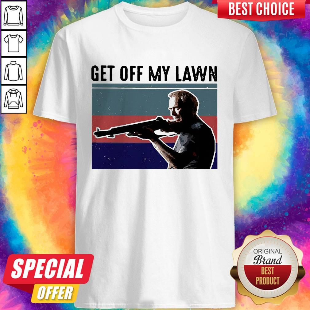 Pretty Get Off My Lawn Vintage Shirt