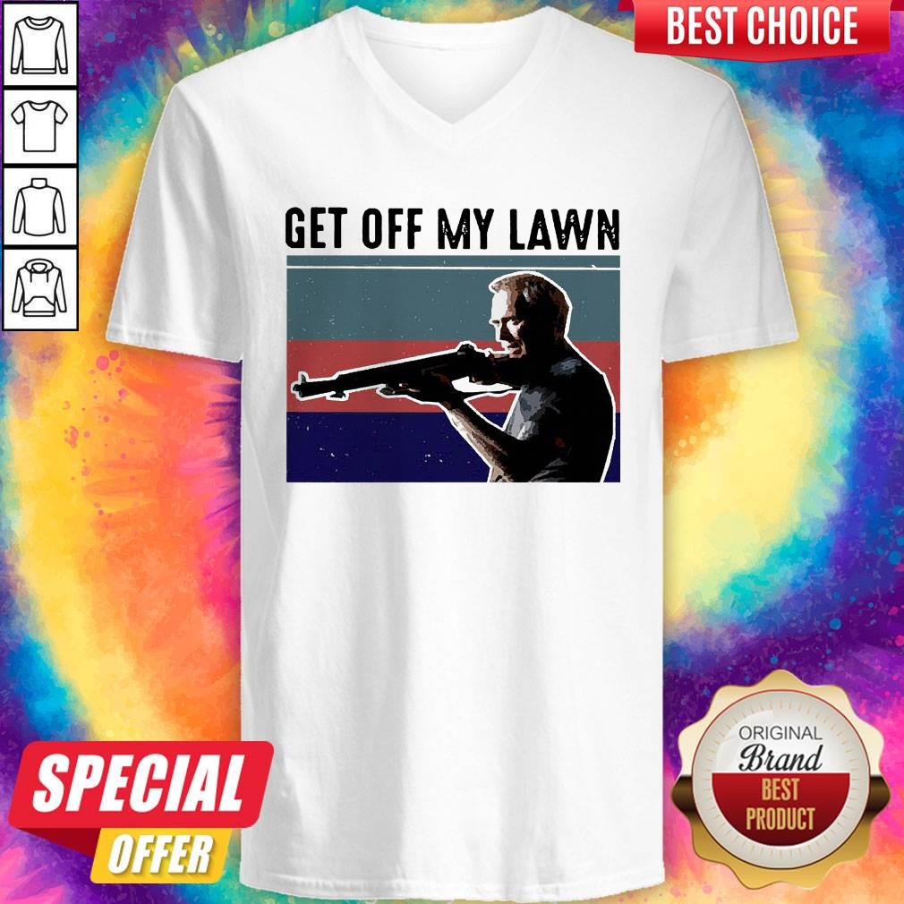 Pretty Get Off My Lawn Vintage Shirt