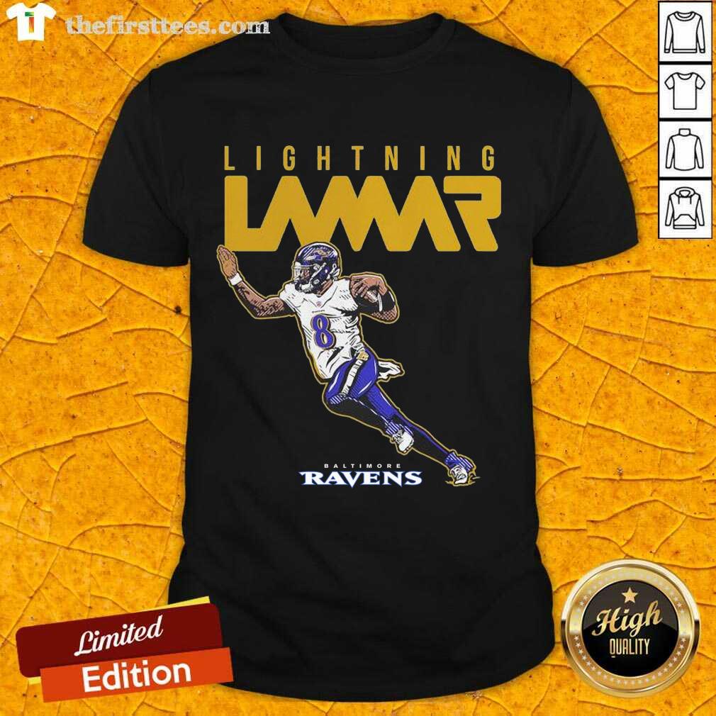 Pretty Lamar Jackson Baltimore Ravens Lightning Lamar Shirt