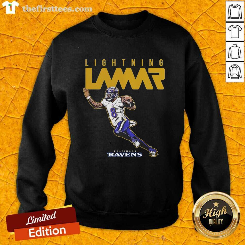 Pretty Lamar Jackson Baltimore Ravens Lightning Lamar Shirt