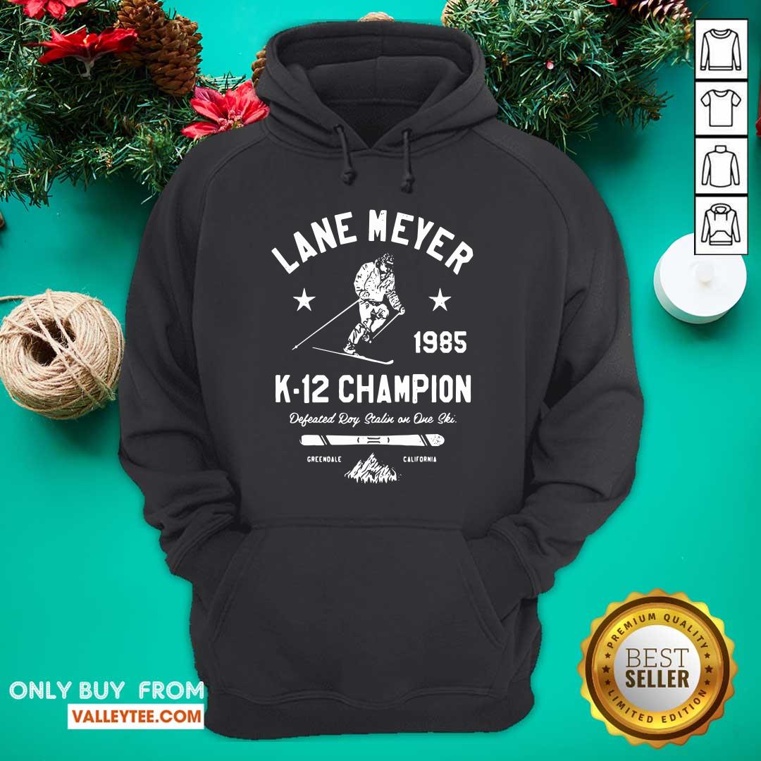 Pretty Lane Meyer 1985 K 12 Champion Shirt