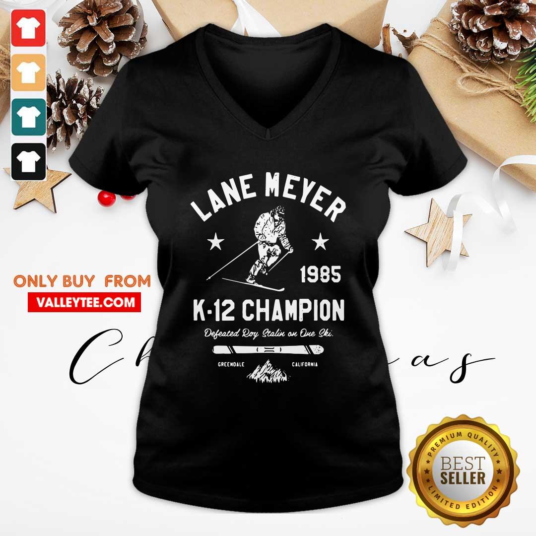Pretty Lane Meyer 1985 K 12 Champion Shirt
