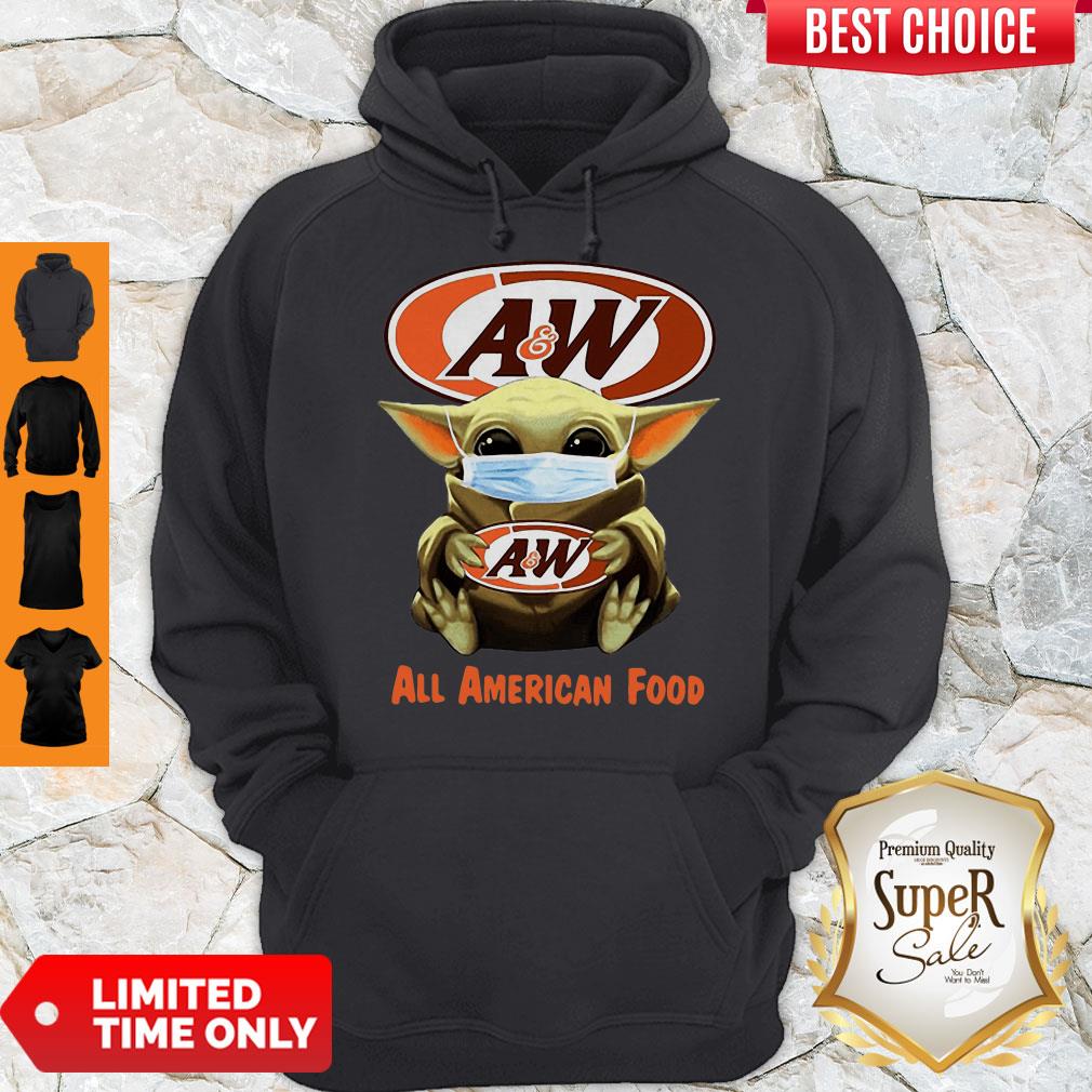 Pretty Star Wars Baby Yoda Mask Hug Aw All American Food Covid-19 Shirt