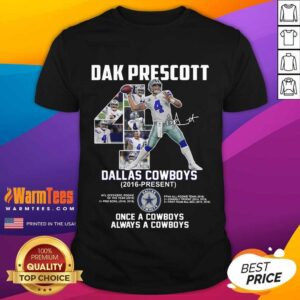 Good Dak Prescott 4 Dallas Cowboys Shirt