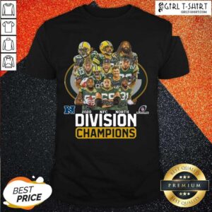 Cute Green Bay Packers 2020 Nfc North Division Champions Shirt