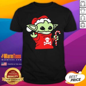 Cute Santa Baby Yoda Christmas Shirt