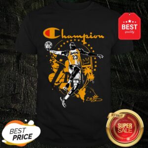 Champion LeBron James Signature Los Angeles Lakers Shirt
