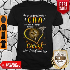 Official Never Underestimate A CNA Shirt