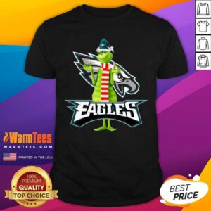 Good Grinch Philadelphia Eagles Christmas Shirt