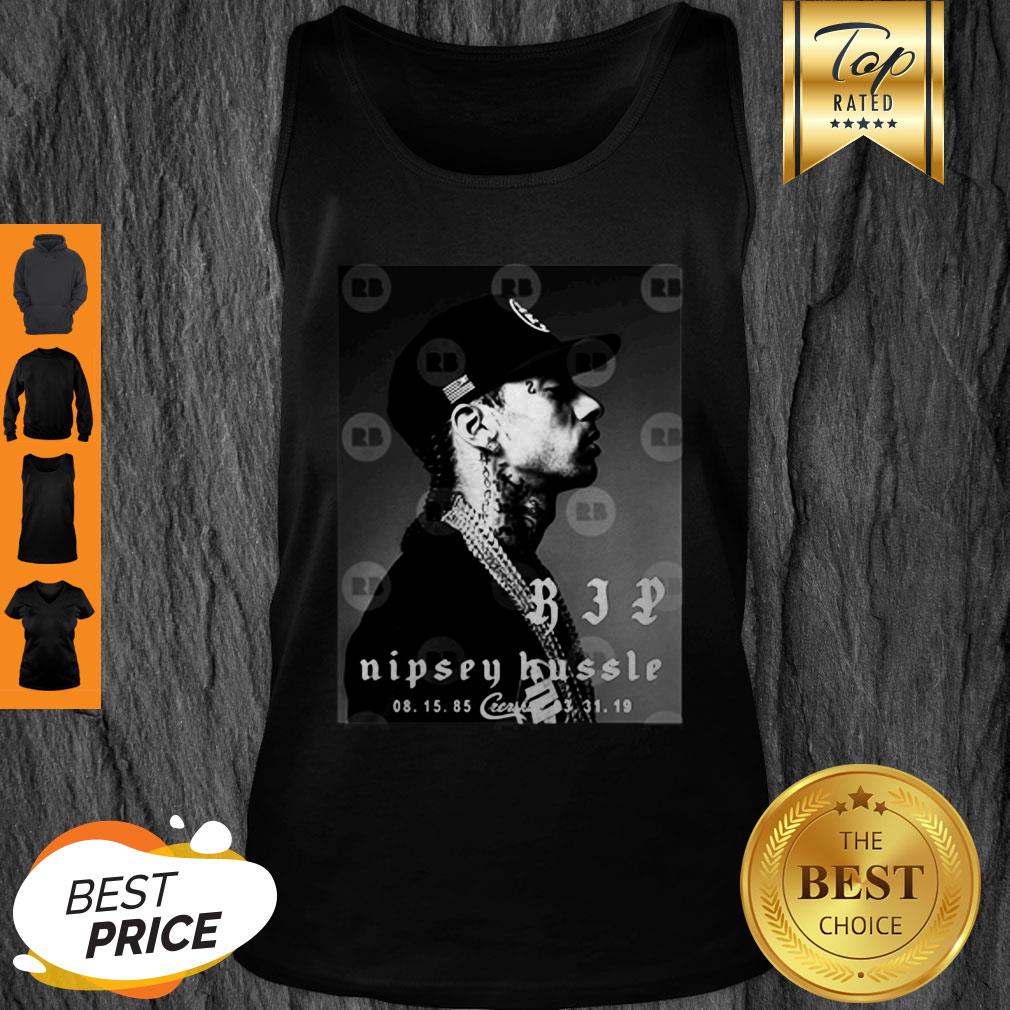 Rip Nipsey Hussle Crenshaw TMC Legend Rapper Shirt