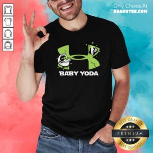 Funny Under Armour Baby Yoda Shirt