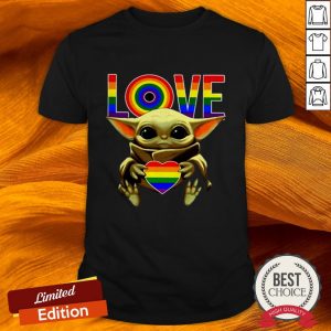 LGBT Love Baby Yoda Shirt