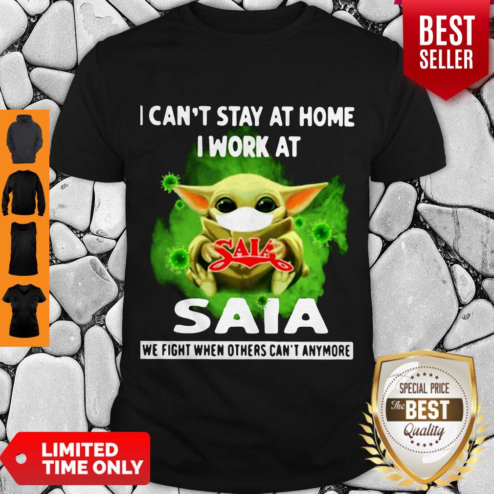 Top Baby Yoda I Can’t Stay At Home I Work At Air France Coronavirus Shirt