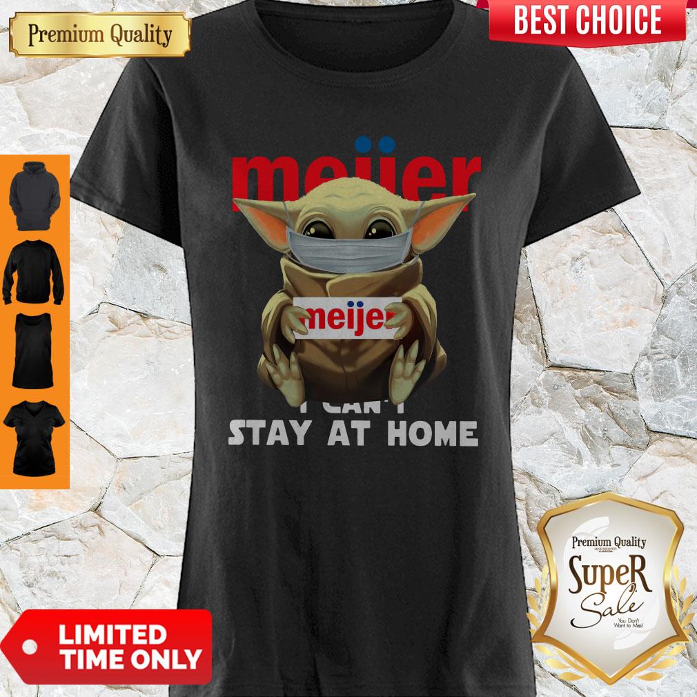 Perfect Baby Yoda Face Mask Hug Meijer I Can’t Stay At Home Shirt