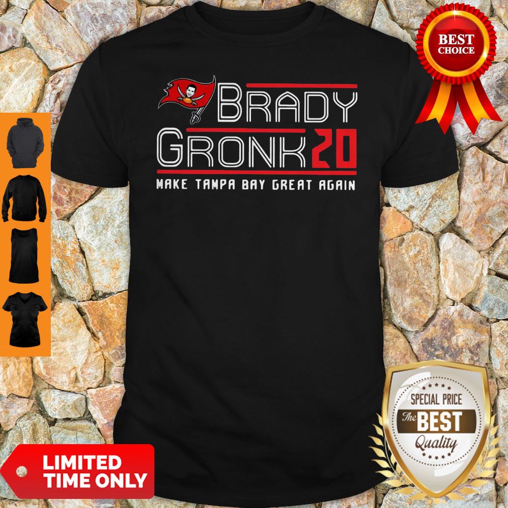 Top Brady Gronk 2020 Make Tampa Bay Great Again Shirt