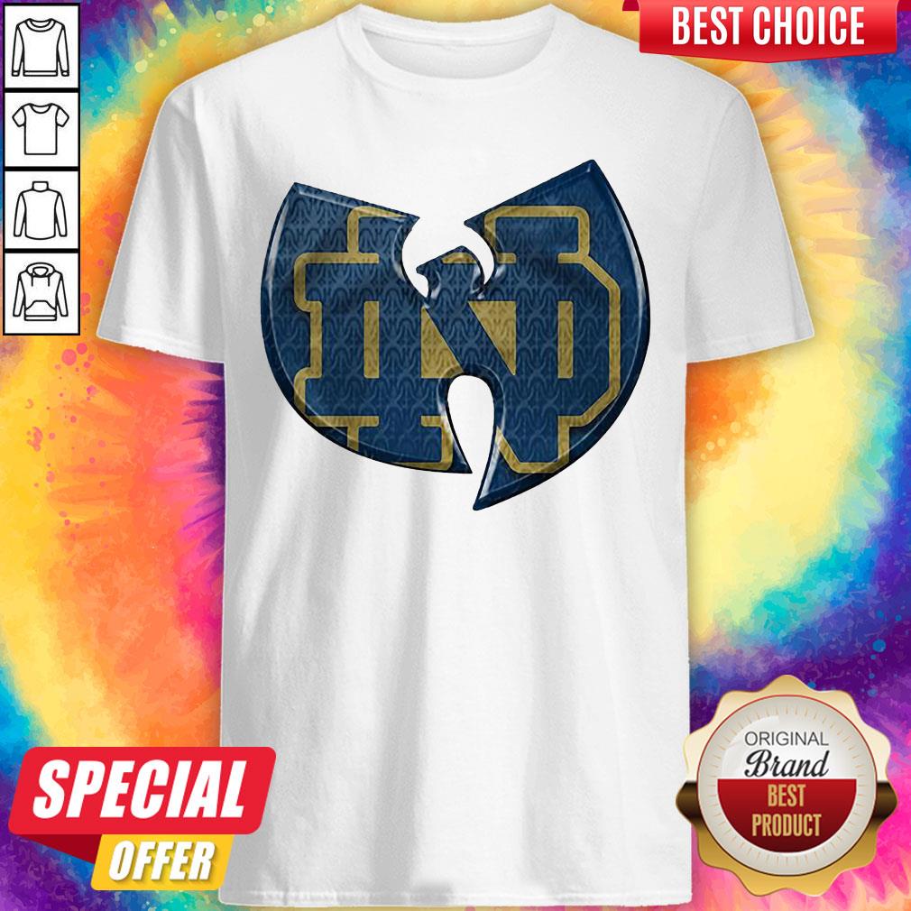 Pretty Wu-Tang Notre Dame Fighting Irish Shirt