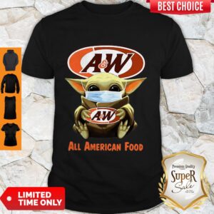 Pretty Star Wars Baby Yoda Mask Hug Aw All American Food Covid-19 Shirt
