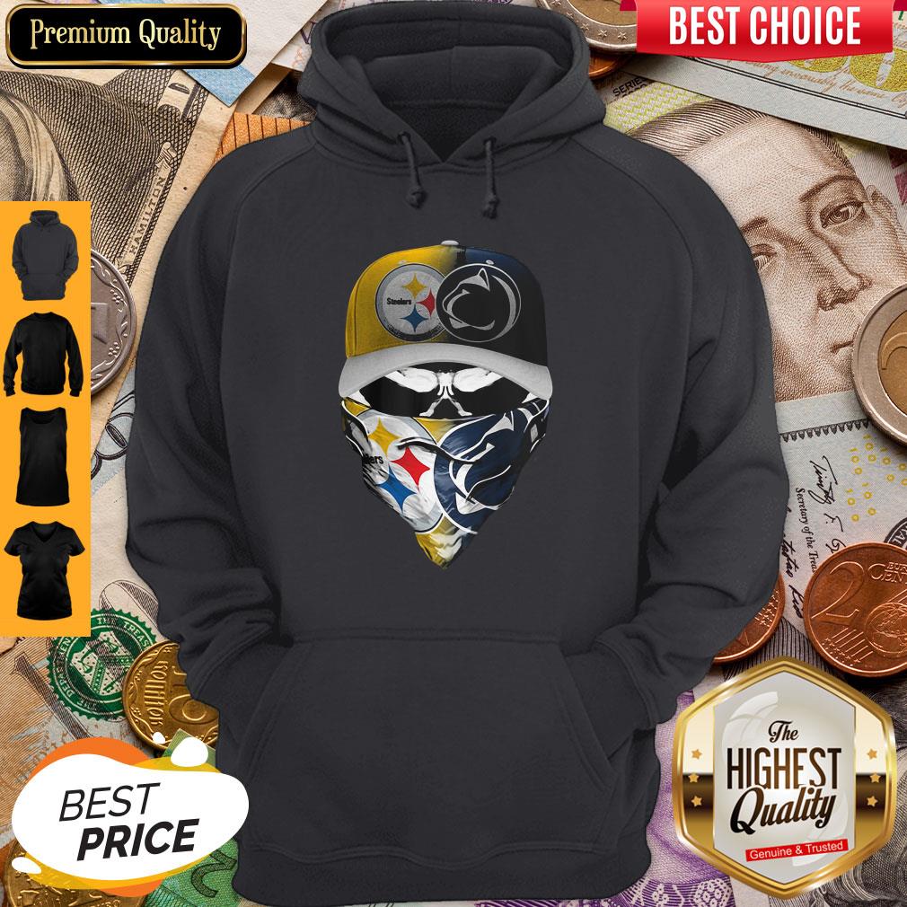 Skull Mask Player Pittsburgh Steelers Vs Penn State Nittany Lions Shirt
