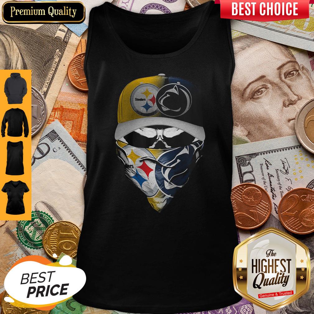 Skull Mask Player Pittsburgh Steelers Vs Penn State Nittany Lions Shirt