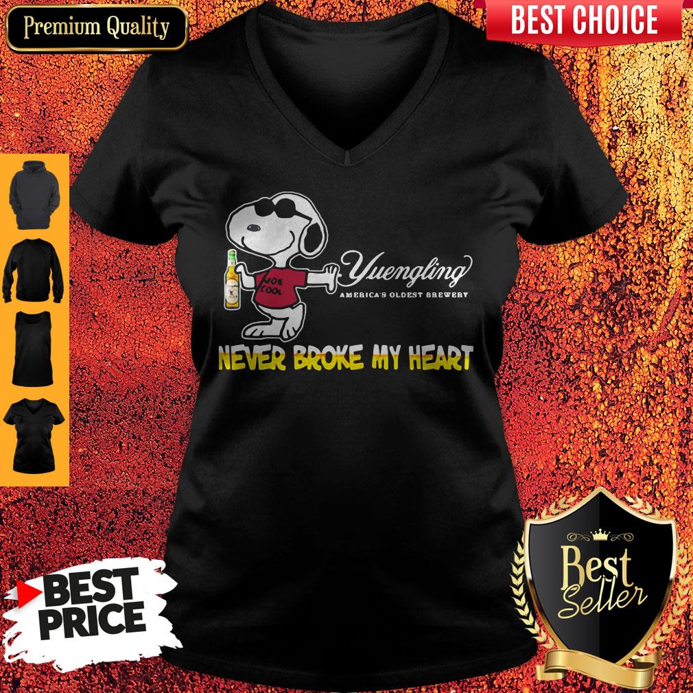 Snoopy Yuengling America’s Oldest Brewery Beer Never Broke My Heart Shirt