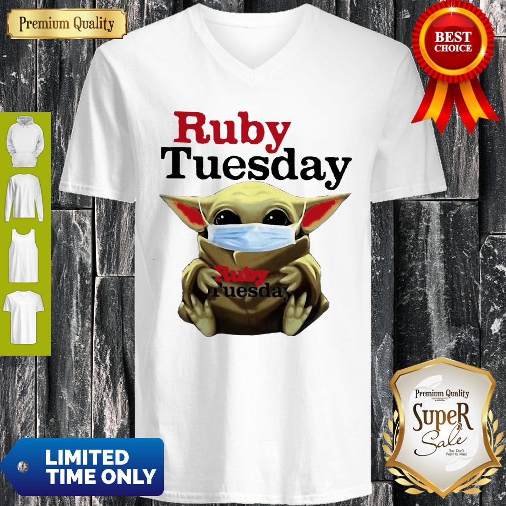 Star Wars Baby Yoda Hug Ruby Tuesday COVID-19 Shirt