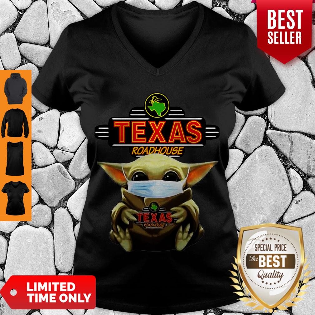 Star Wars Baby Yoda Hug Texas Roadhouse COVID-19 Shirt