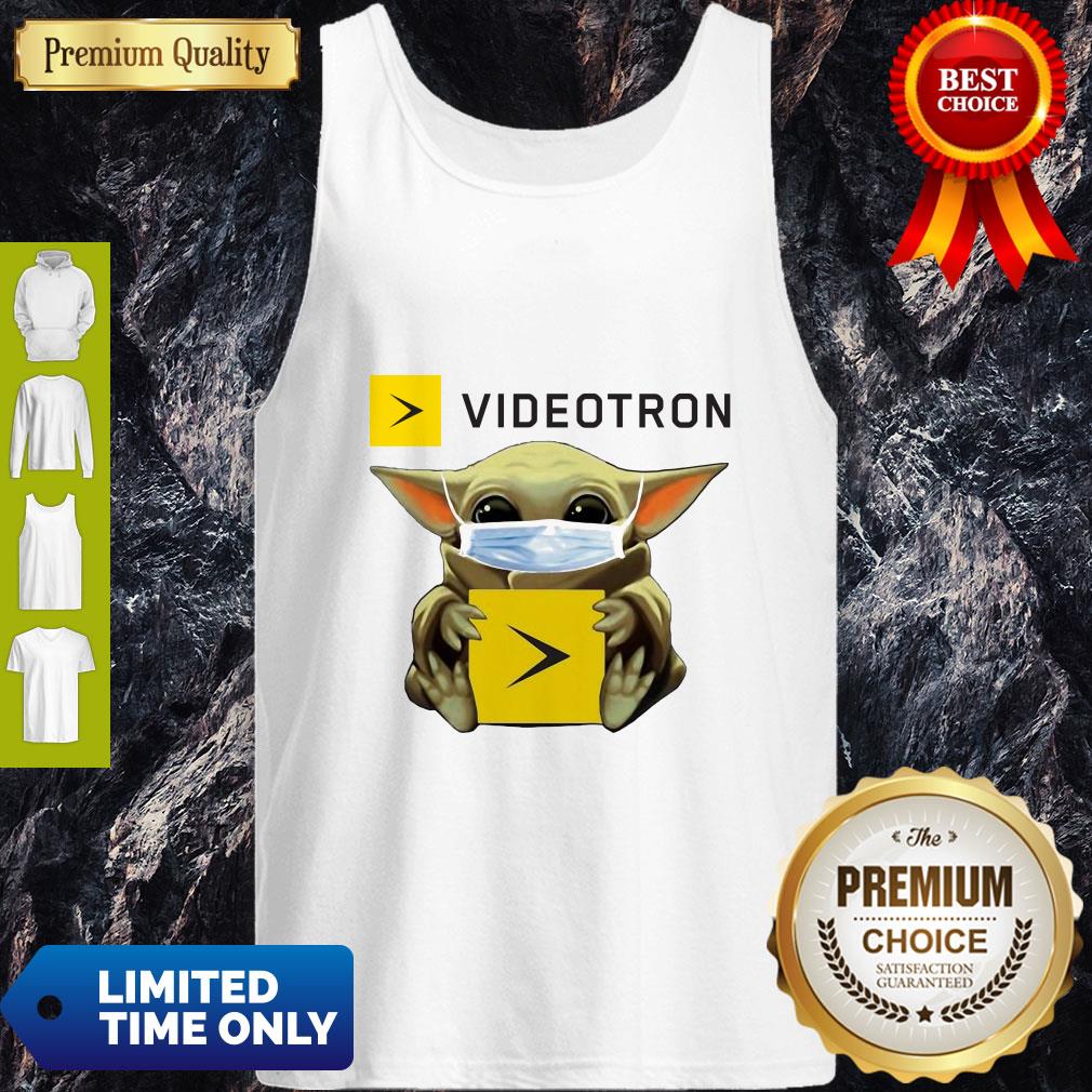 Star Wars Baby Yoda Hug Videotron Mask COVID-19 Shirt