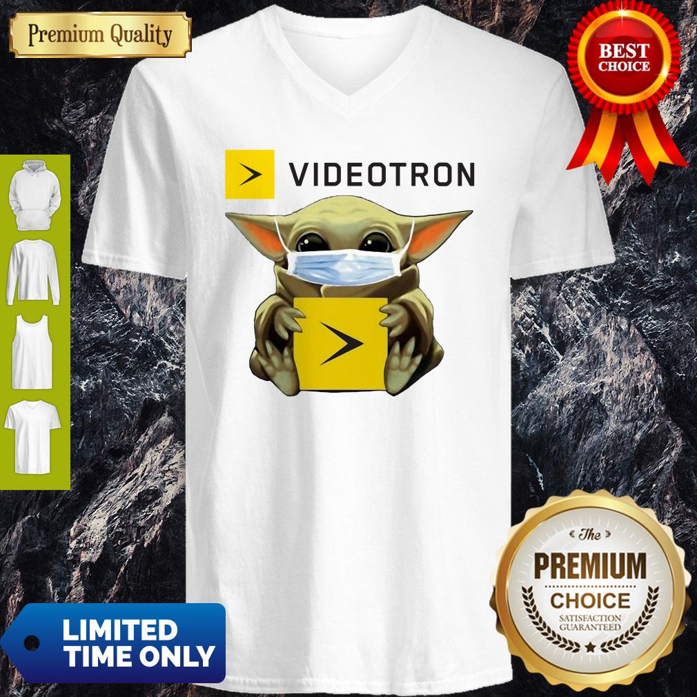 Star Wars Baby Yoda Hug Videotron Mask COVID-19 Shirt