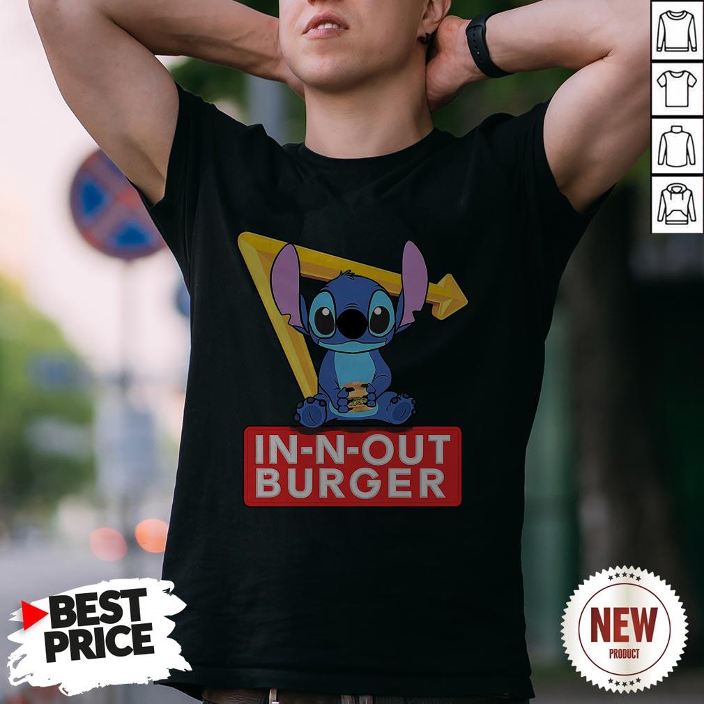 Stitch Hug Hamburger In N Out Burger Sh Shirt