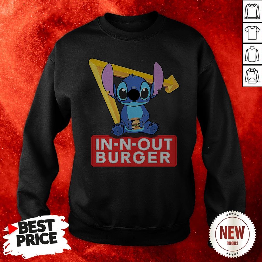 Stitch Hug Hamburger In N Out Burger Sh Shirt