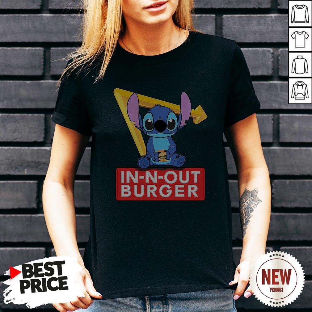 Stitch Hug Hamburger In N Out Burger Sh Shirt