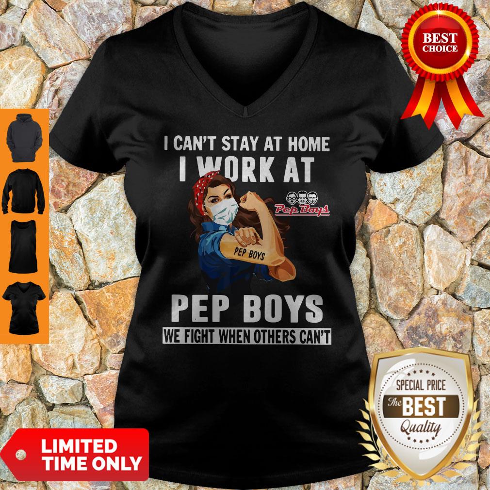 strong-woman-face-mask-i-cant-stay-at-home-i-work-at-pep-boys-we-fight-when-others-cant-v-neck