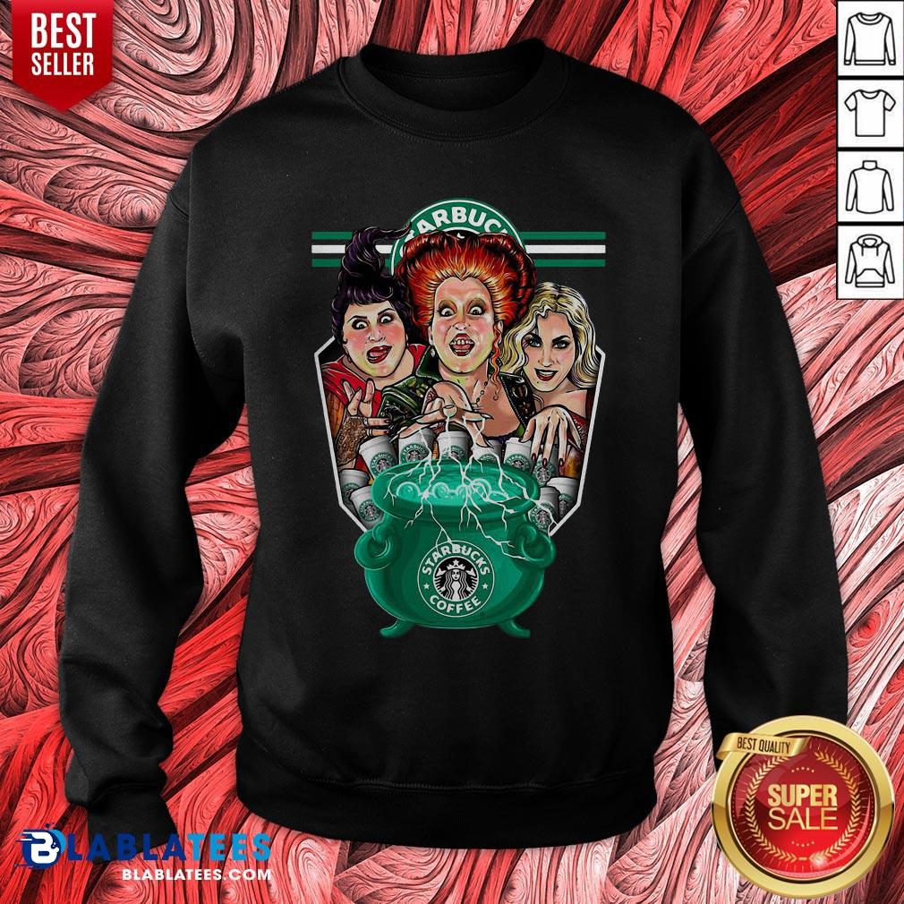Nice Hocus Pocus Starbucks Coffee Halloween Shirt