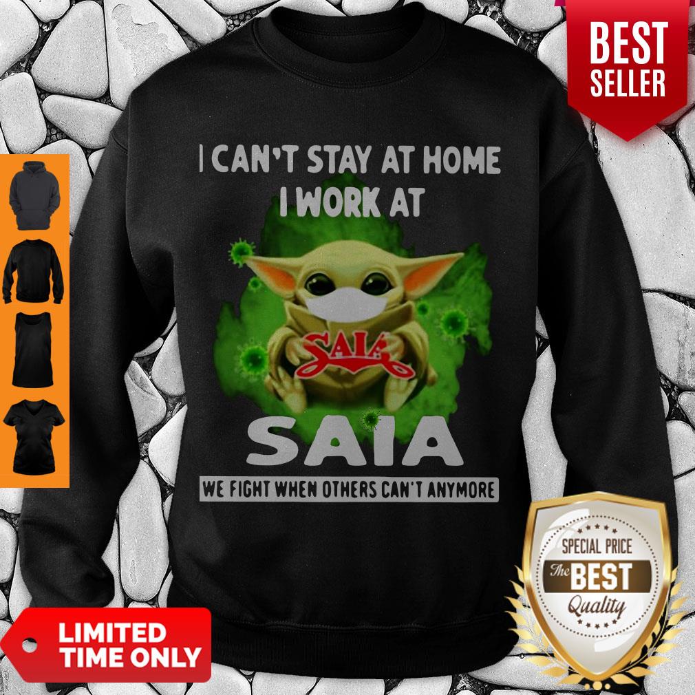 Top Baby Yoda I Can’t Stay At Home I Work At Air France Coronavirus Shirt
