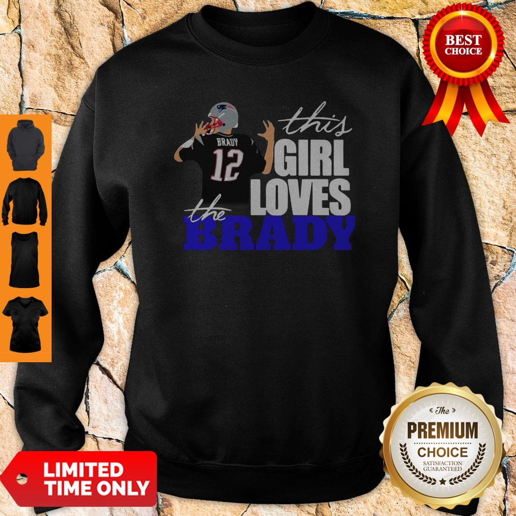 Official This Girl Loves The Brady 12 Signature Shirt