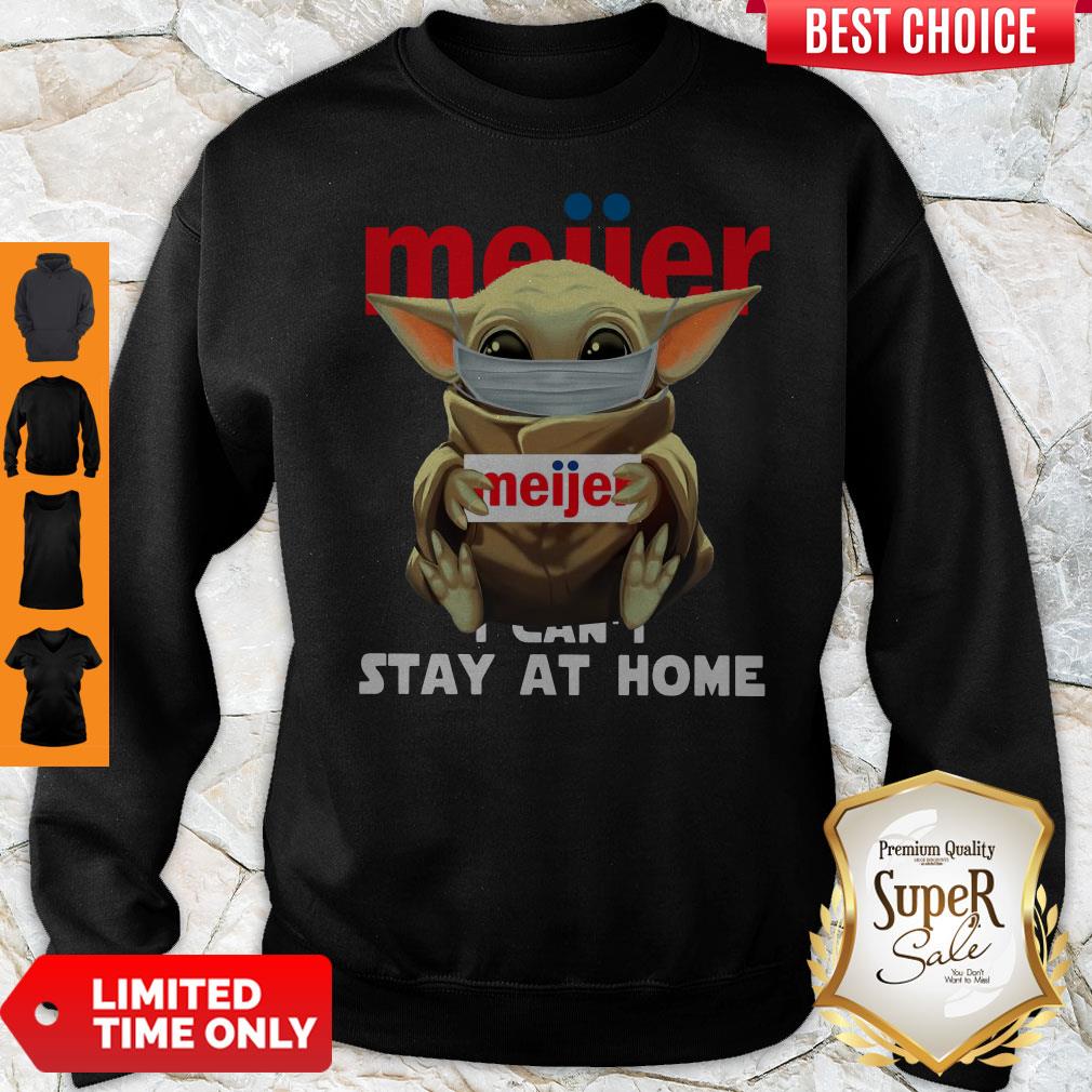 Perfect Baby Yoda Face Mask Hug Meijer I Can’t Stay At Home Shirt