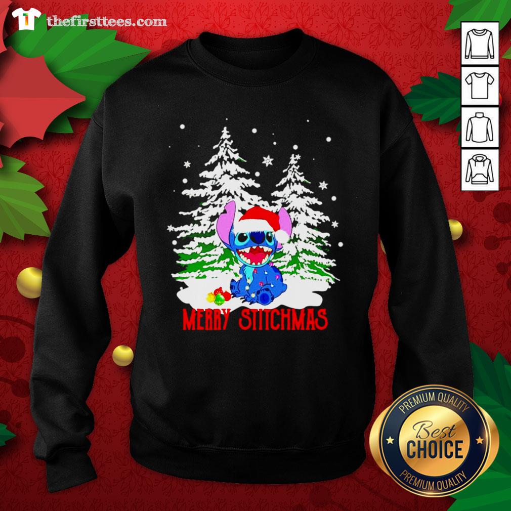 Grateful Stitch Santa Merry Stitchmas Christmas Shirt